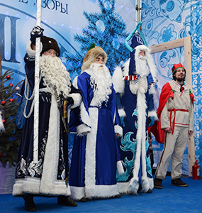 Рождественская ярмарка Россия зимние узоры